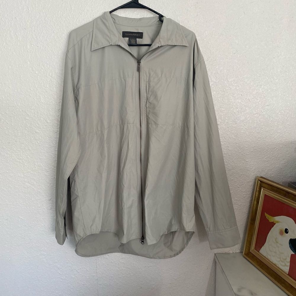 ⭐️BANANA REPUBLIC Zip Front Jacket‎